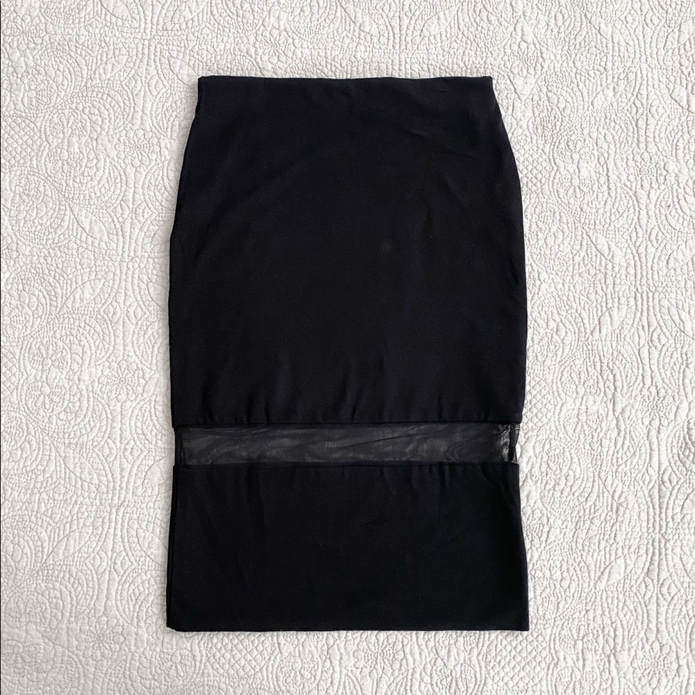 Zara Black Pencil Skirt